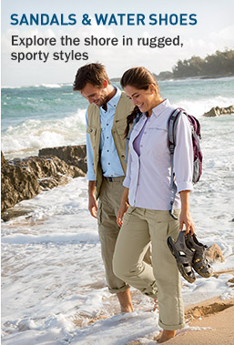 Sandals & Water Shoes. Explore the shore in rugged, sporty styles. 
