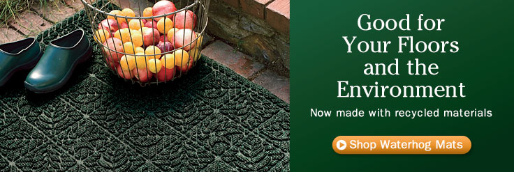 Good for Your Floors&mdash;and the Environment. Now made with recycled materials