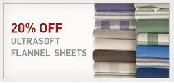 20% Off Ultrasoft Flannel Sheets