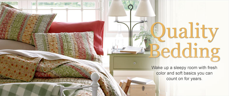 Quality Bedding from L.L.Bean. Wake up a sleepy room with fresh color and soft basics you can count on for years.