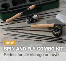 NEW Spin and Fly Combo Kit. Perfect for car storage or travel.