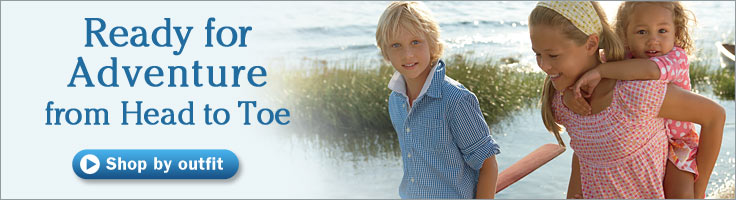 Kids' Spring Outfits. Ready for Adventure—from Head to Toe.