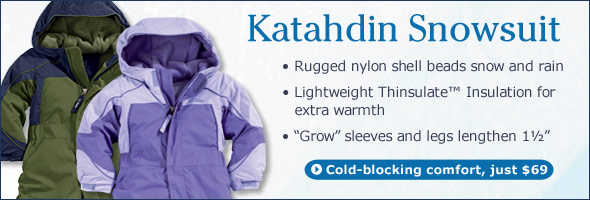 Katahdin Snowsuit just $69