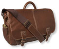 Leather Messenger Bag, Large