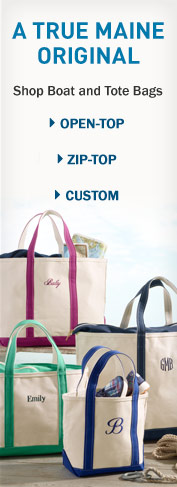 A True Maine Original. Shop Boat and Tote Bags.