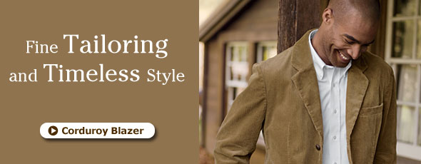 Corduroy Blazer