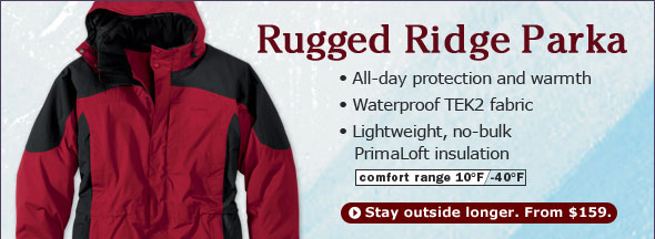 Rugged Ridge Parka, from $159