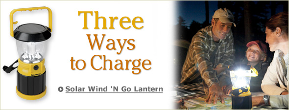 Solar Wind 'N Go Lantern