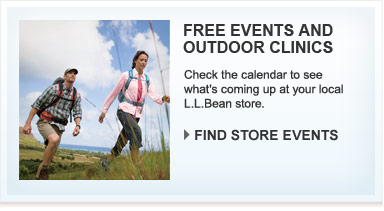 Free Events and Outdoor Clinics. Check the calendar to see what's coming up at your local L.L.Bean store.