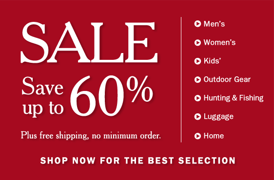 SALE. Save up to 60% at Our Biggest Sale of the Season. Plus free shipping, no minimum order. Shop now for the best selection.