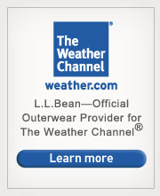 L.L.Bean&ndash;Official Outerwear Provider for The Weather Channel&reg;