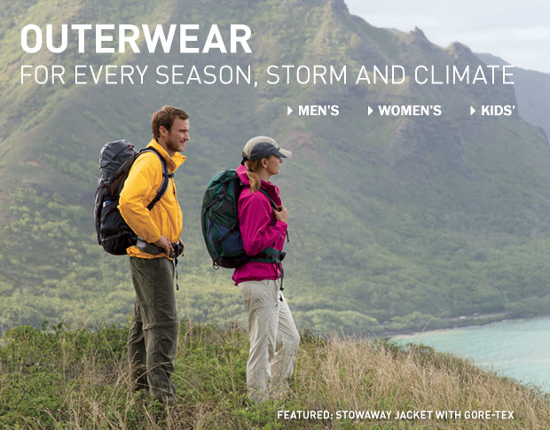 Outerwear for every season, storm and climate.