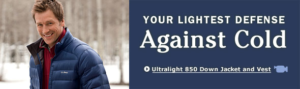 Ultralight 850 Down Jacket and Vest