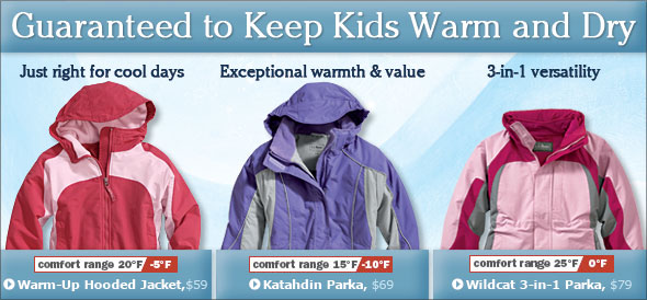 Girls' Outerwear from $59