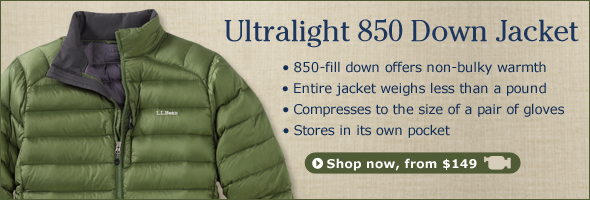 Ultralight 850 Down Jacket from $149