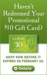 Haven't Redeemed Your Promotional $10 Gift Card? Shop now before it expires on February 16.