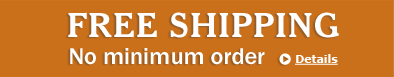 FREE SHIPPING. No minimum order.