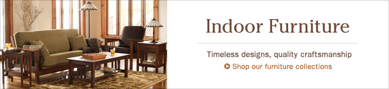 Indoor furniture. Timeless designs, quality craftsmanship.