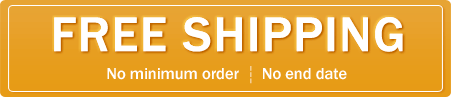 Free shipping. No minimun order, no end date