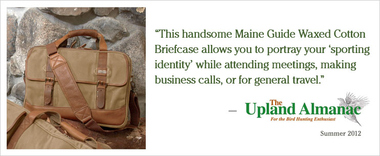 Maine Guide Briefcase