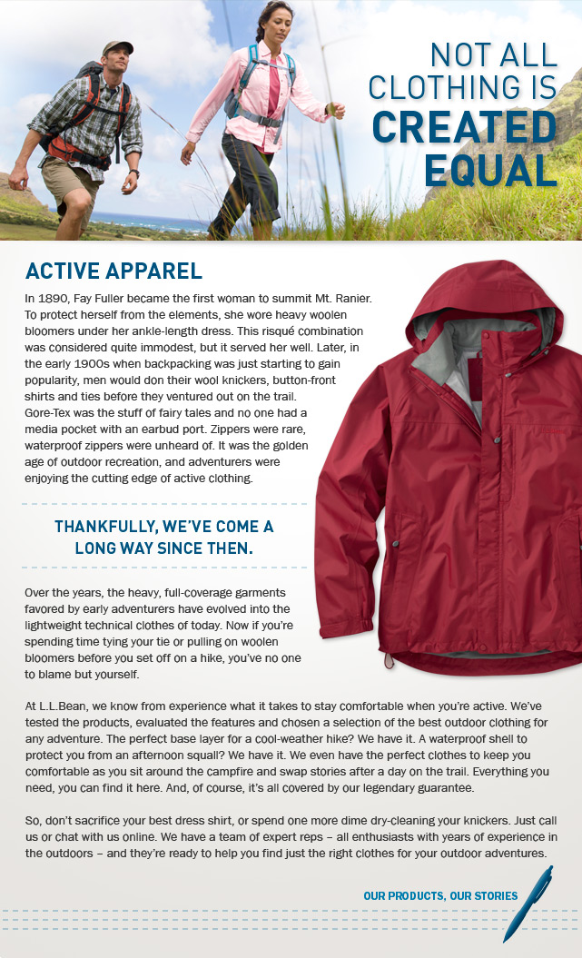 Shop Men's Active Clothing from L.L.Bean