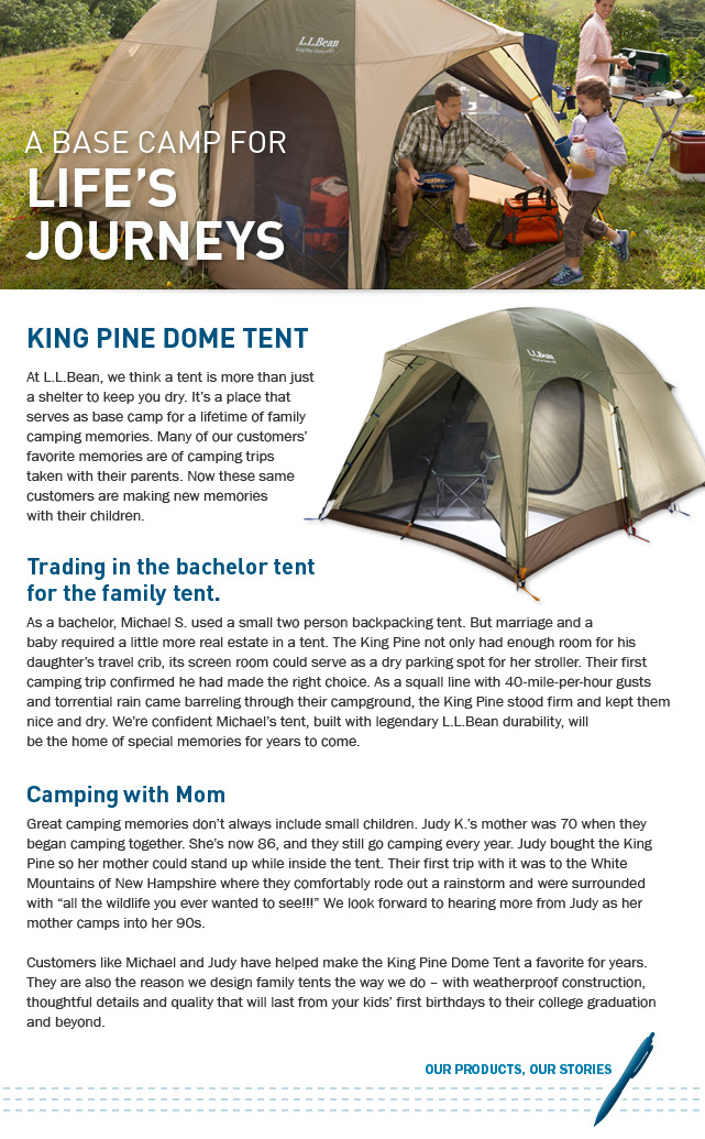 Camping Gear from L.L.Bean