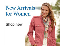 New Arrivals for Women.