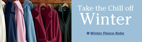 Winter Fleece Robe