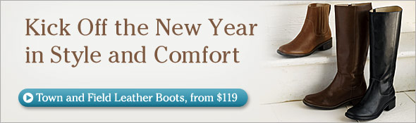 Kick Off the New Year in Style&nbsp;- and Comfort.