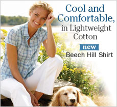 Cool and Comfortable in Lightweight Cotton