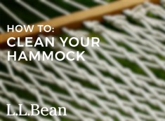 How to Clean Your Hammock