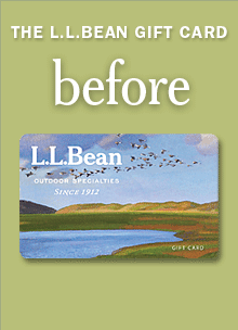 The L.L.Bean Gift Card The L.L.Bean Gift Card