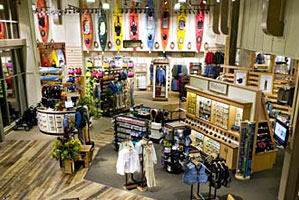 Inside the L.L.Bean store