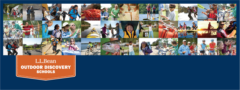 Celebrating 100 Years with 100 Adventures. Paddle the coast, cast a fly, try stand-up paddleboarding. With 100 great trips, tours and classes &nbsp; including over 40 NEW adventures for 2012 &nbsp;  we have something for everyone. Contact us at 1-888-552-3261 or outdoor_discovery@llbean.com