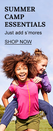 SUMMER CAMP ESSENTIALS. Just add s-mores.