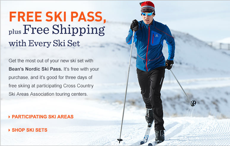 Free Ski Pass, plus Free Shipping with Every Ski Set