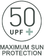 Our high-performance fabric provides SPF 50+ sun protection, blocking 98% of the suns harmful rays.