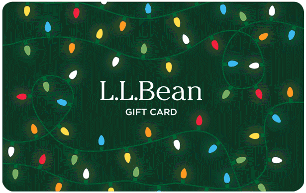 L.L.Bean Gift Cards and e-Gift Cards: Delivered FREE by Mail or Email