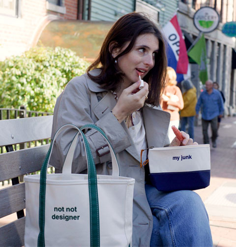 llbean tote monogram