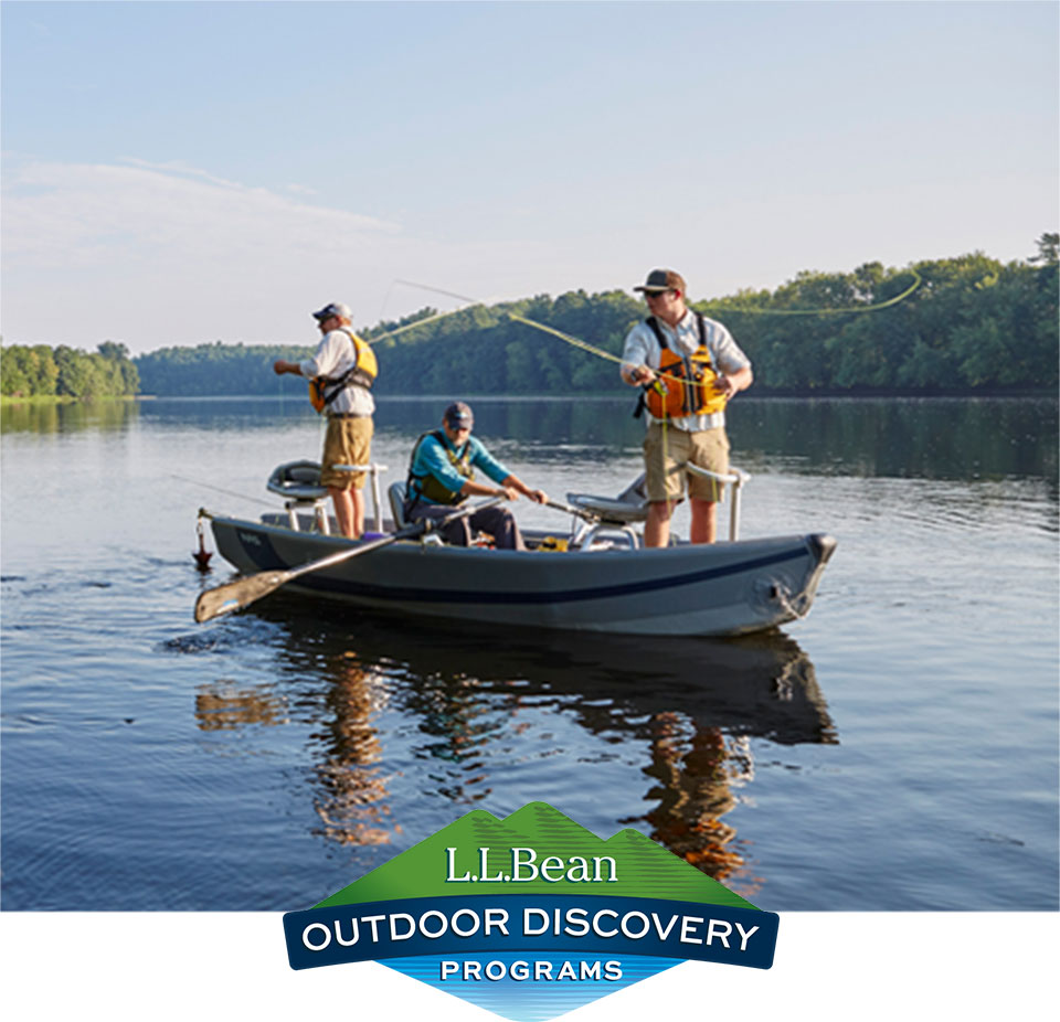 L.L.Bean Outdoor discovery programs. Fishing Image