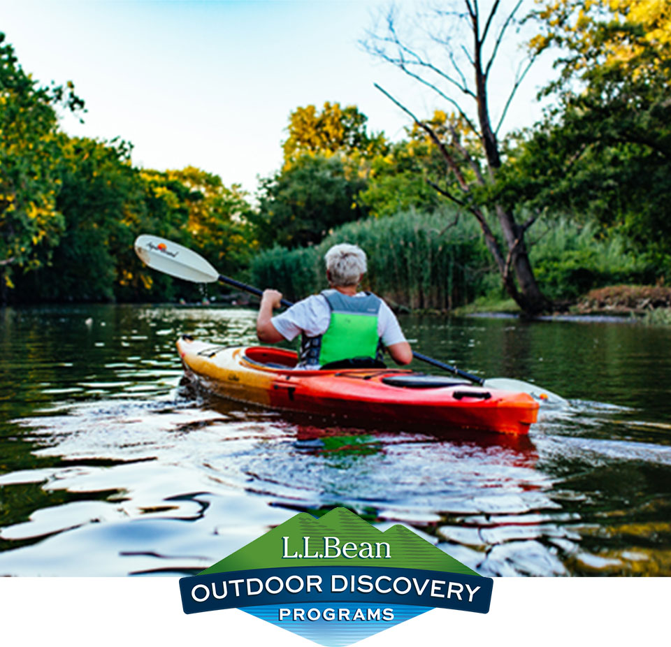 L.L.Bean Outdoor discovery programs. Kayaking Image