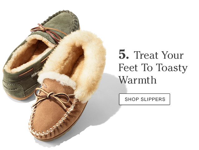5. Treat Your Feet To Toasty Warmth.