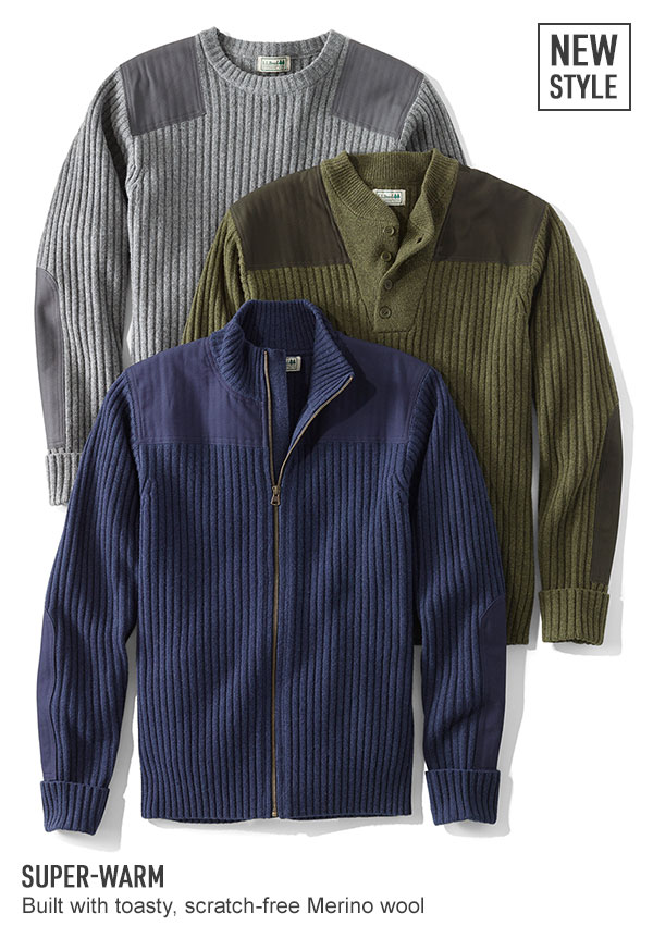Commando Sweater for men.