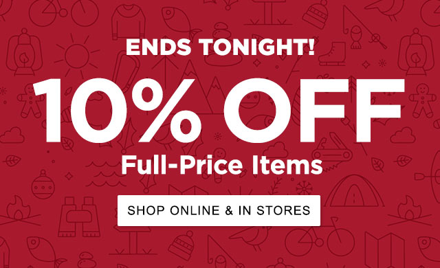 Ends Tonight. 10% Off full-price items with promo code: HARVEST10.