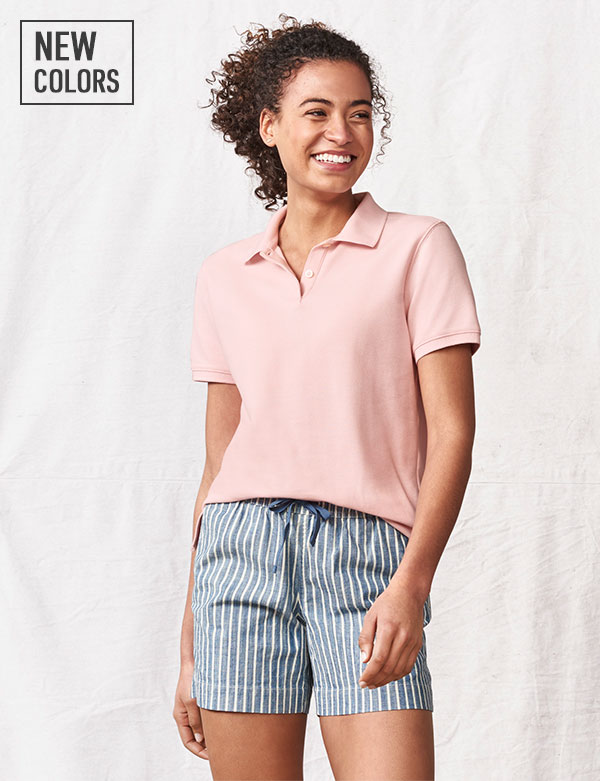 Double L Polo Shirt for women