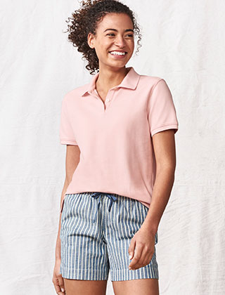 Double L Polo Shirt for women