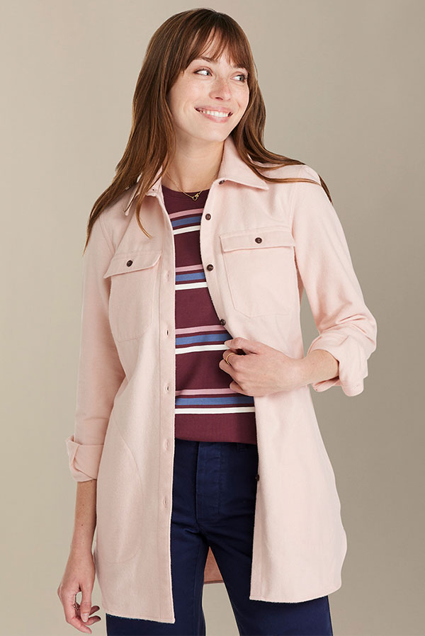 Signature Chamois Tunic.