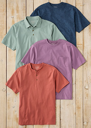 Carefree Unshrinkable Tees