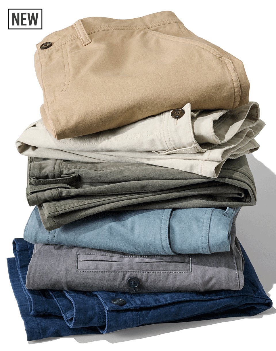 Sunwashed Khaki Pants