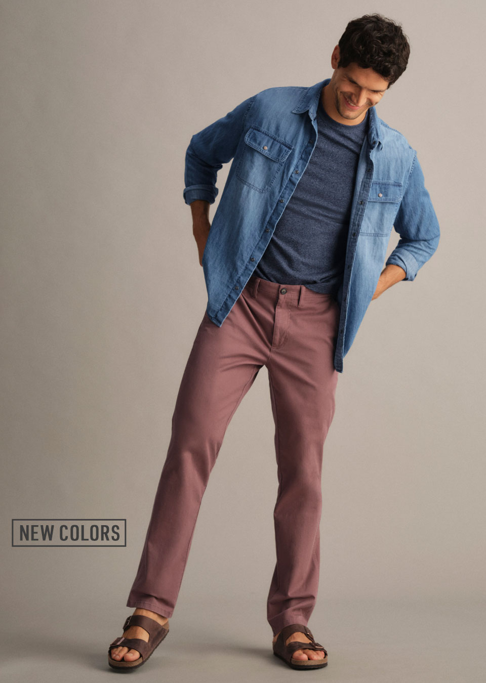 Sunwashed Khaki Pants